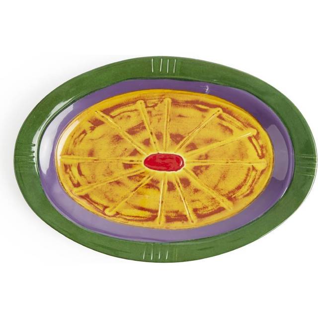 Steelite Hot Cha Cha Oval Melamine Platter 290mm (Pack of 3)