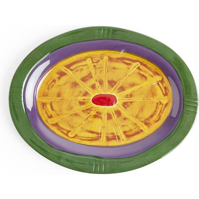 Steelite Hot Cha Cha Oval Melamine Platter 220mm (Pack of 3)