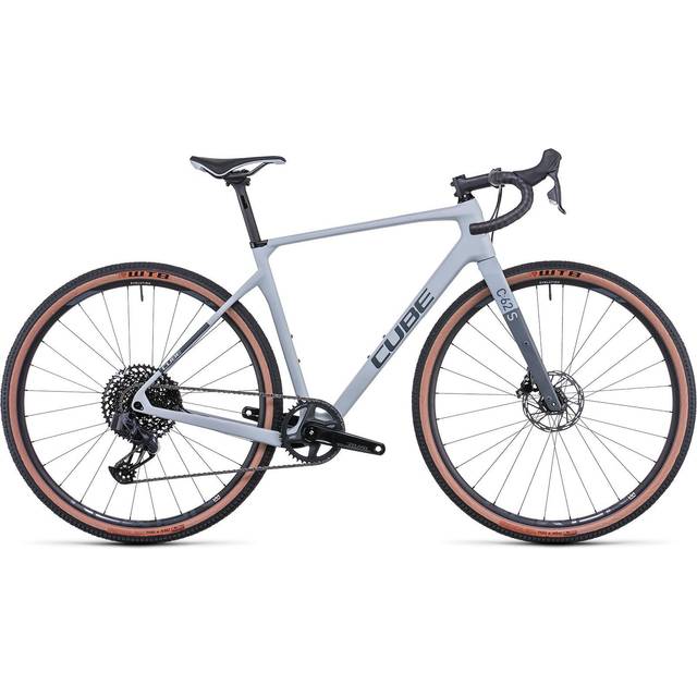 Cube Nuroad C62 SL Gravel Bike 2023 Light Grey/Grey