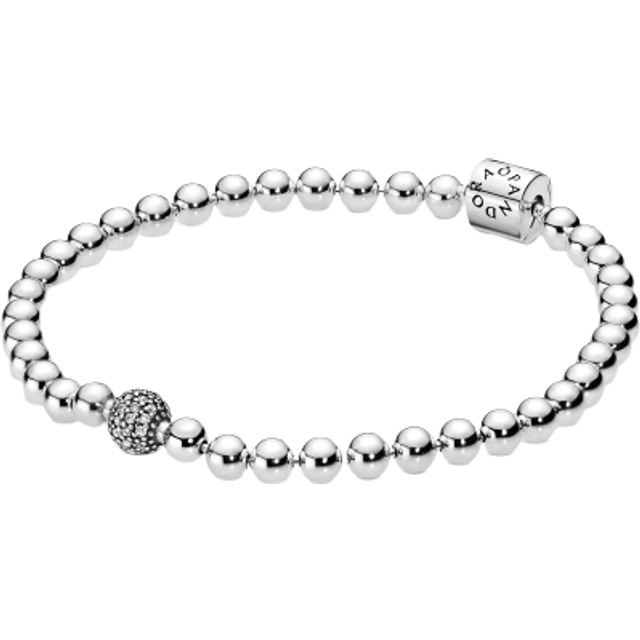 Pandora Armband Signature 598342CZ-19 - silber
