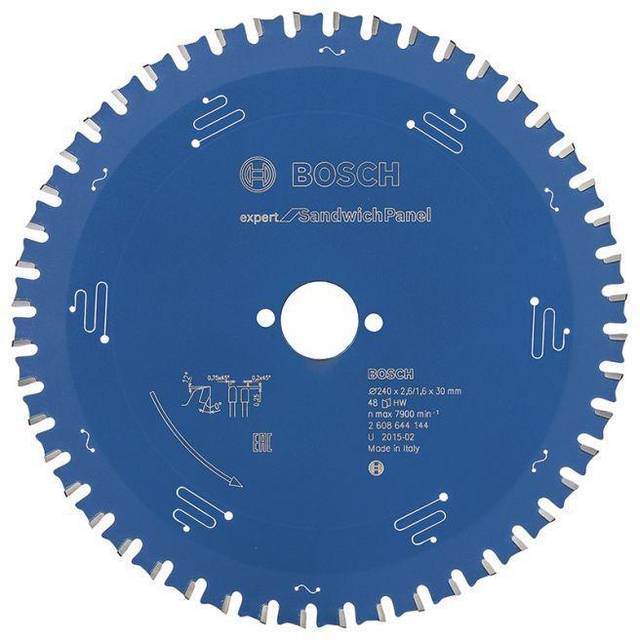 Bosch expert sandwich panel circular saw blade 240x30x2,6 mm, 48 2608644144