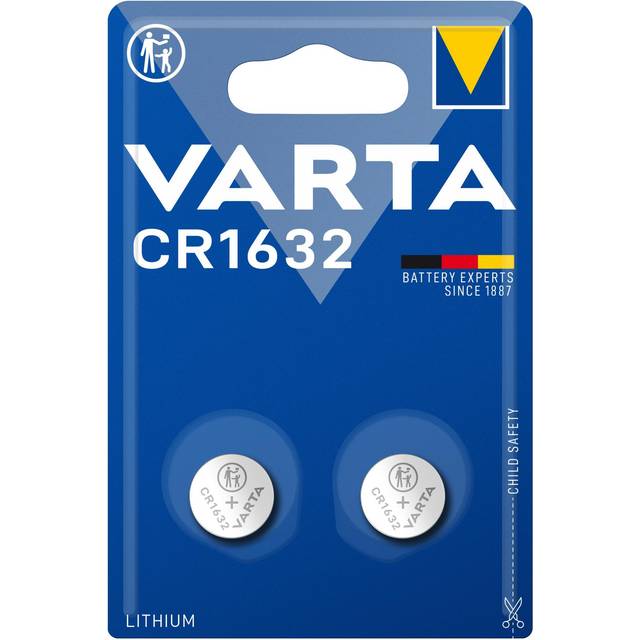 Varta Knappcellsbatteri Lithium CR1632 2-pack
