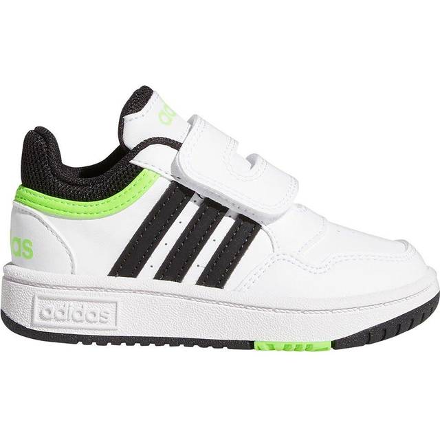 adidas Boys Hoops Shoes - White - Size UK 5.5 Infant