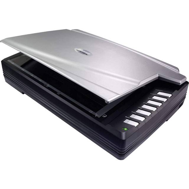 Plustek A360 Plus Flatbed scanner 600 x 600 DPI A3 Black, Silver
