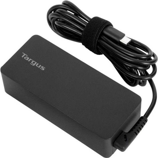 Targus APA107 USB-C AC 65W Adapter med Power Delivery - Svart