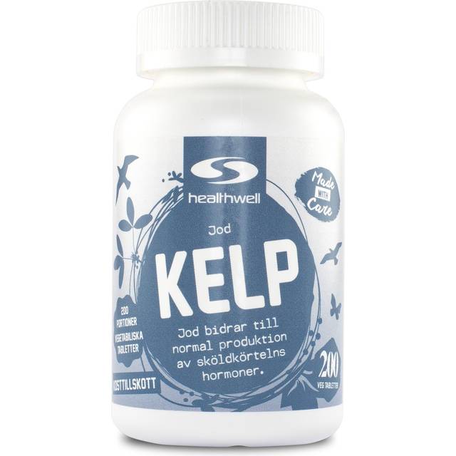 Healthwell Jod Kelp 200, 200 tabl
