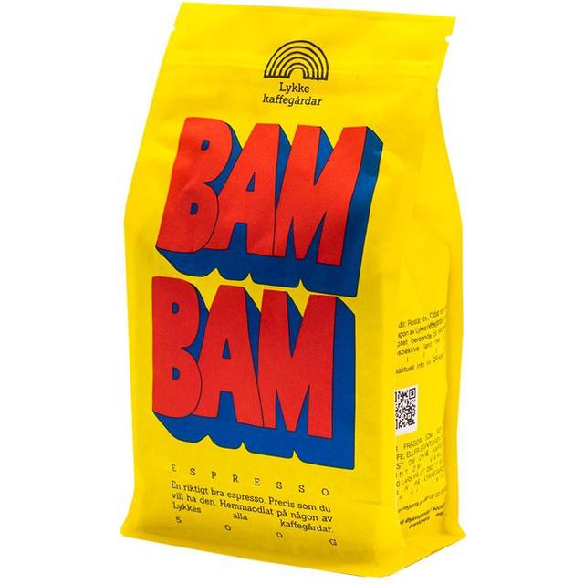 Lykke Bam Bam Hela kaffebönor 500g