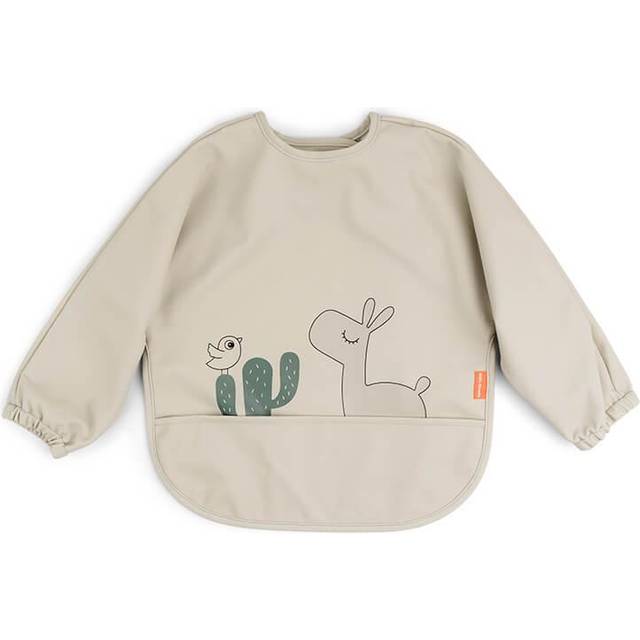 Done by deer Lalee bib with sleeves Sand