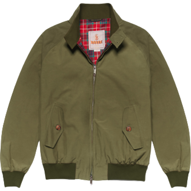 Baracuta, Jacka, Herr, 2Xl, Bomull, G9 Harrington Jacka Armé - green (2XL)