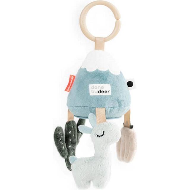 Done By Deer Aktivitetsleksak med spegel - Sensory To Go Toy Lalee blue