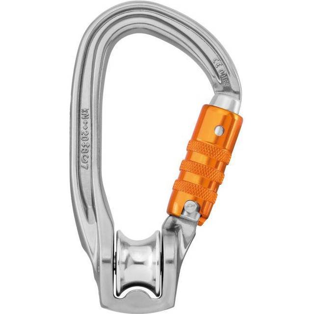 ROLLCLIP Z Pulley - PETZL: Silver - Skruvlås
