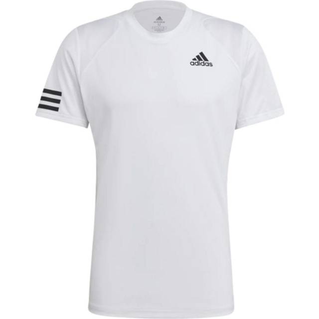 Adidas Club 3-Stripes T-Shirt Vit