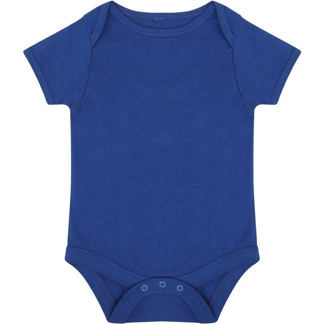 (12-18 Months, Royal Blue) Larkwood Baby Boys/Girls Essential Short Sleeve Bodysuit