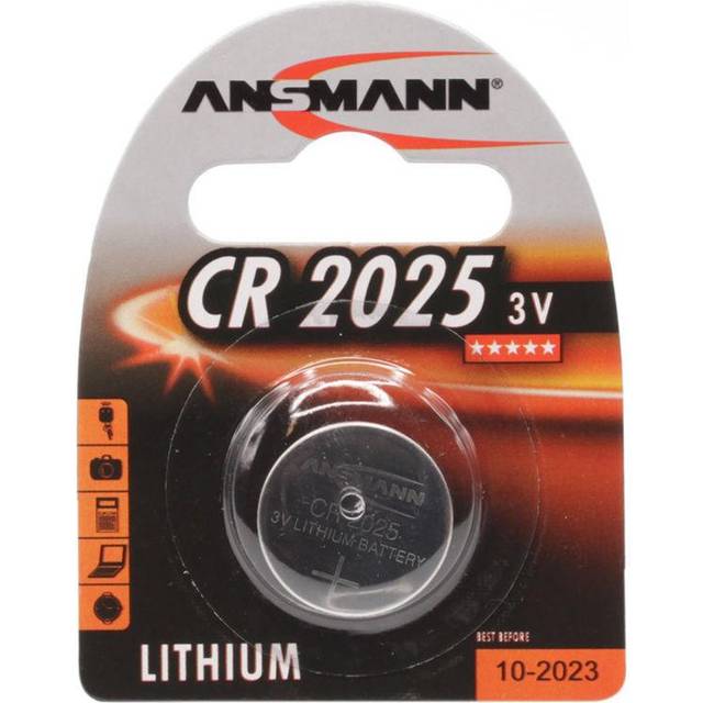 CR2025 Lithium 3,0V knapcelle batteri