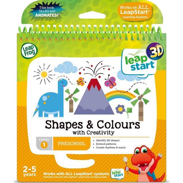 Leapfrog Leapstart 3D - Shapes & Colours Activity Book 3D