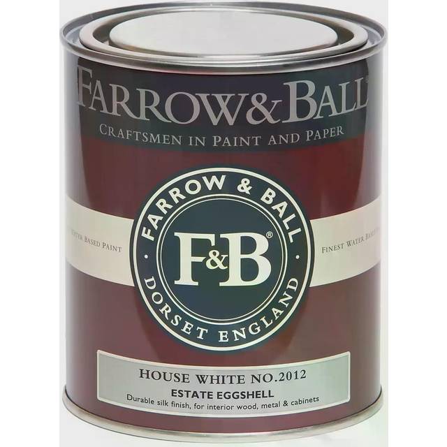 Farrow & Ball House White 750 ml Estate Eggshell No. 2012