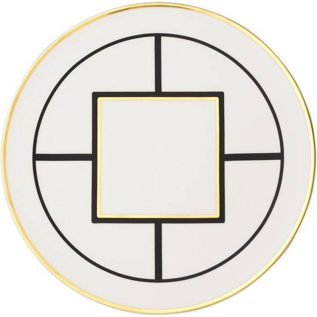 Villeroy & Boch Ed Metrochic Premium Bone Porcelain Cake Plate 33cm - multi coloured