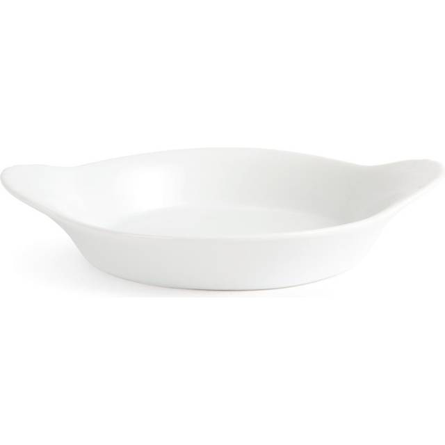 Olympia Whiteware Round Eared Dishes 192x 151mm (Pack of 6)