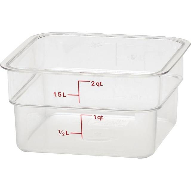 Cambro Square Polycarbonate Food Storage Container 1.9 Ltr