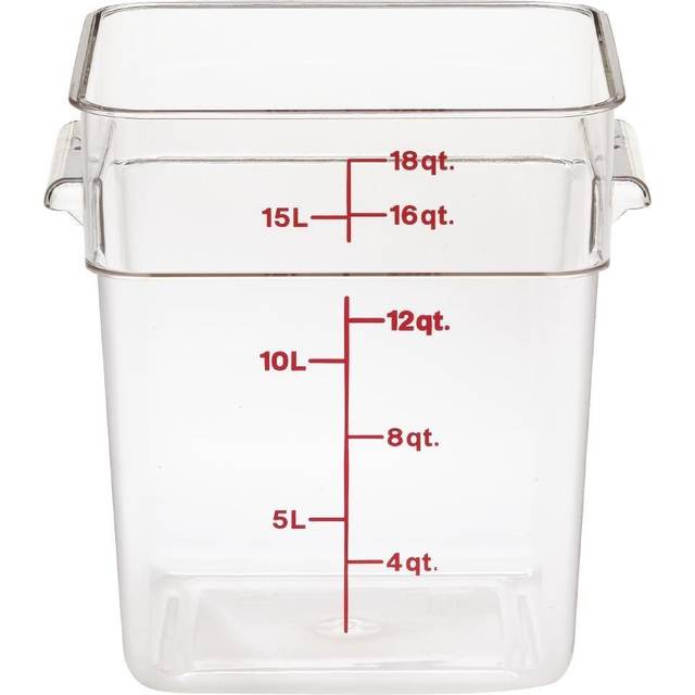 Cambro Square Polycarbonate Food Storage Container 17.2 Ltr
