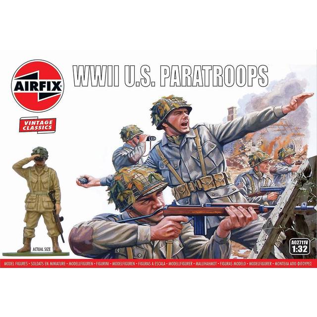 *WWII US Paratroops Vintage Classics Kit (1:32 Scale)