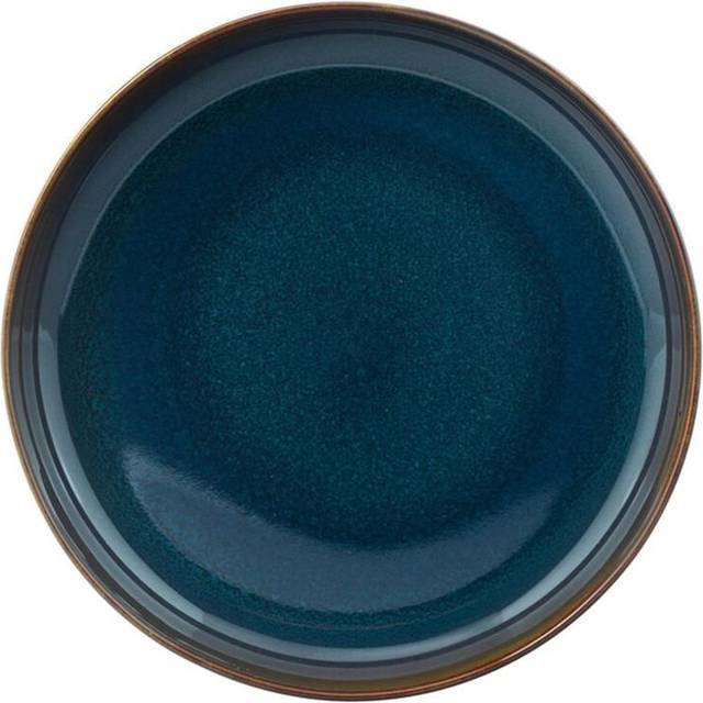 Villeroy & Boch Crafted Denim Soup Plate, Blue, 21.5cm