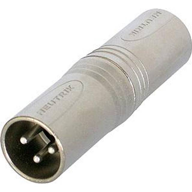 Neutrik NA3MM Festadapter XLRmale XLRmale Adapterstecker Stecker-Stecker