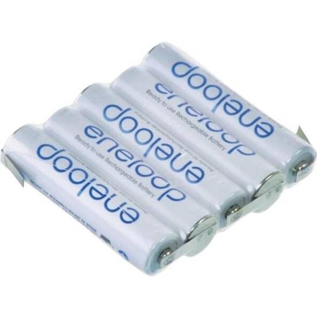 Panasonic eneloop Reihe F1x5 Batteripack Antal celler: 5 Batteristorlek: AAA (R03) Z-lödfana NiMH 6 V 750 mAh
