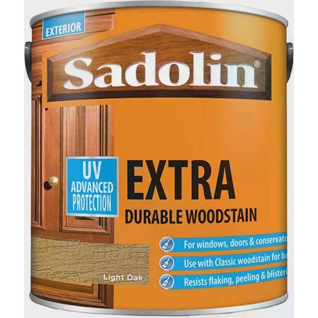 Sadolin Extra Light Oak Exterior Woodstain 2.5L - Brown
