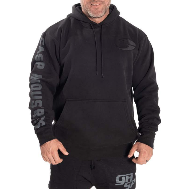 GASP Logo Hoodie Black, XL