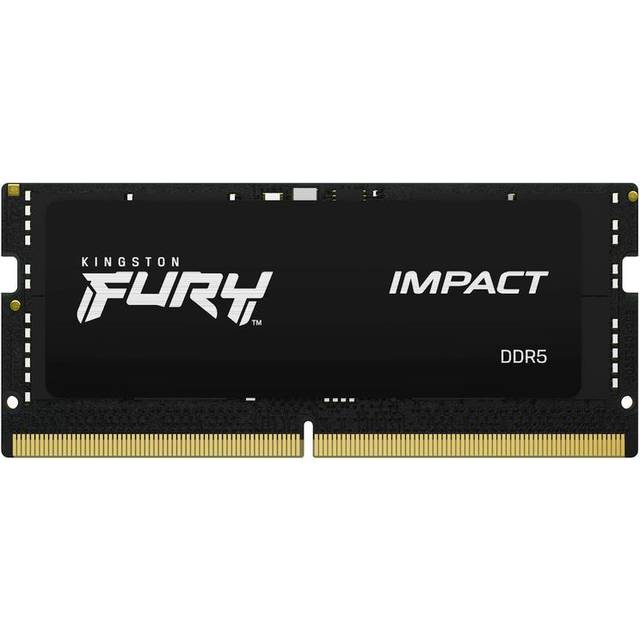 Kingston Fury Impact 16GB (1x16GB) / 4800Mhz / SODIMM DDR5 / CL38 / KF548S38IB-16