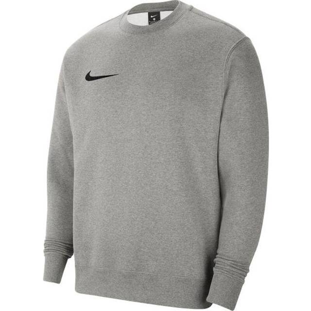 Nike Fleece Park 20 Crew-tröja, mörkgrå Heather/svart, S