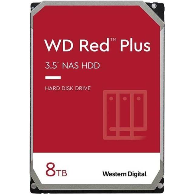 WD Red NAS Hårddisk Hårddisk WD80EFZZ 8TB 3,5" SATA OEM