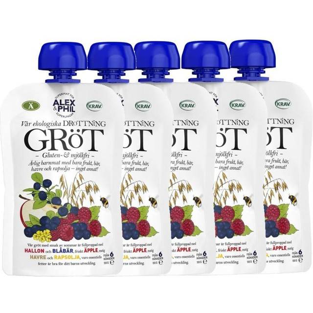 Alex&Phil Drottninggröt 5 x 100 g - Multi