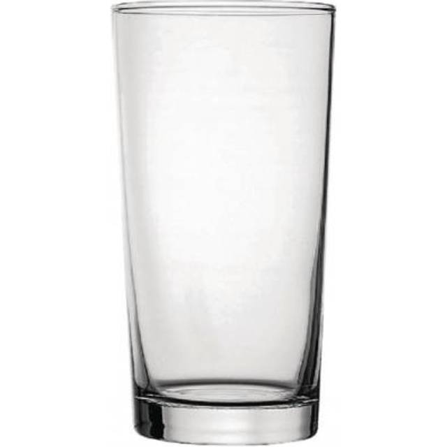 Clear Drinking Glass Tumbler Conical 20oz (57cl) Ce Modern Glassware Pack Of 48