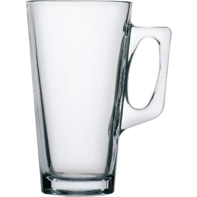 Utopia Toughened Conic Glass Coffee Mug 38cl (1 x 24)