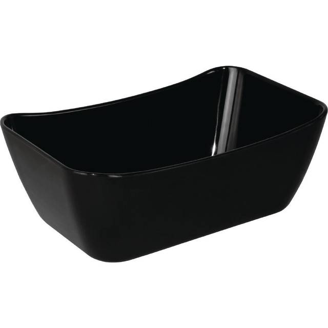 Olympia Kristallon Curve Crock 1/4GN Black