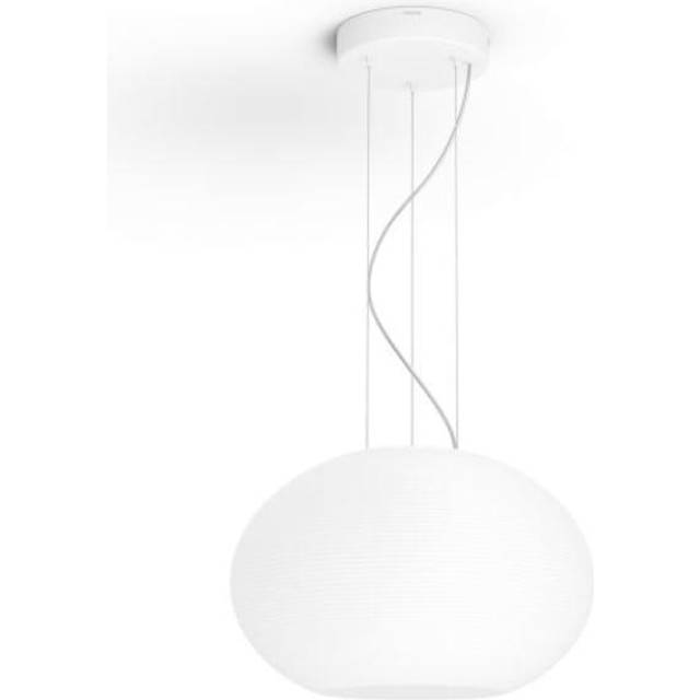 Philips Hue White & Col. Amb. LED Pendelleuchte Flourish, dimmbar, 16 Mio. Farben, steuerbar via App, kompatibel mit Amazon Alexa (Echo, Echo Dot)