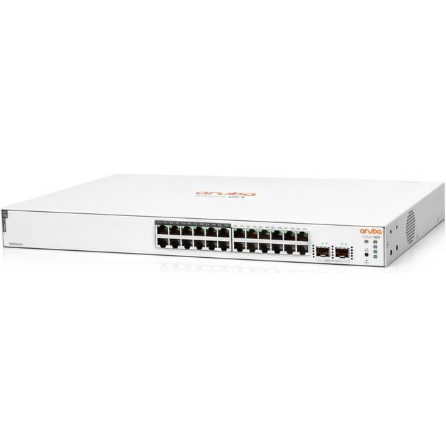HPE Aruba Instant On 1830 Smart 24G 2SFP PoE+ 195W Switch