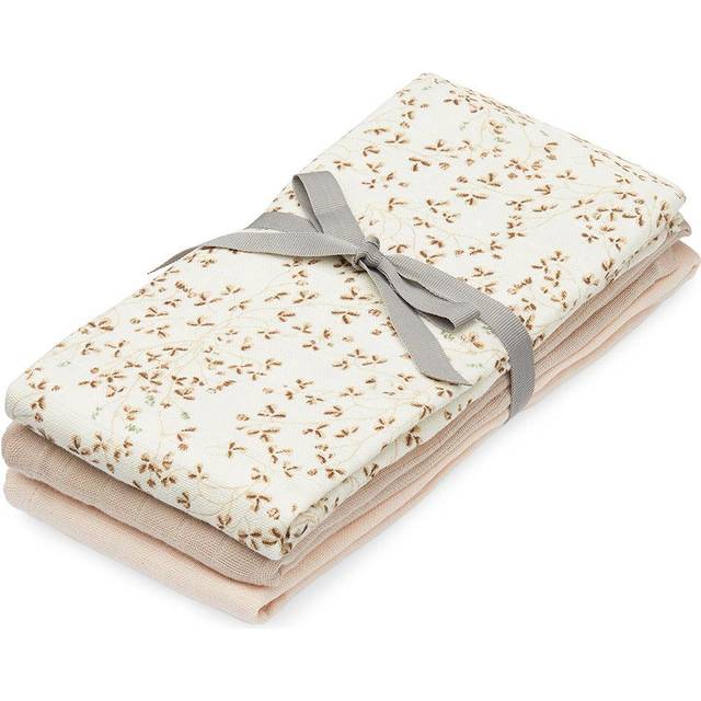 Cam Cam Muslinfilt 3-Pack Mönstrad Lierre/Almond/Hazel