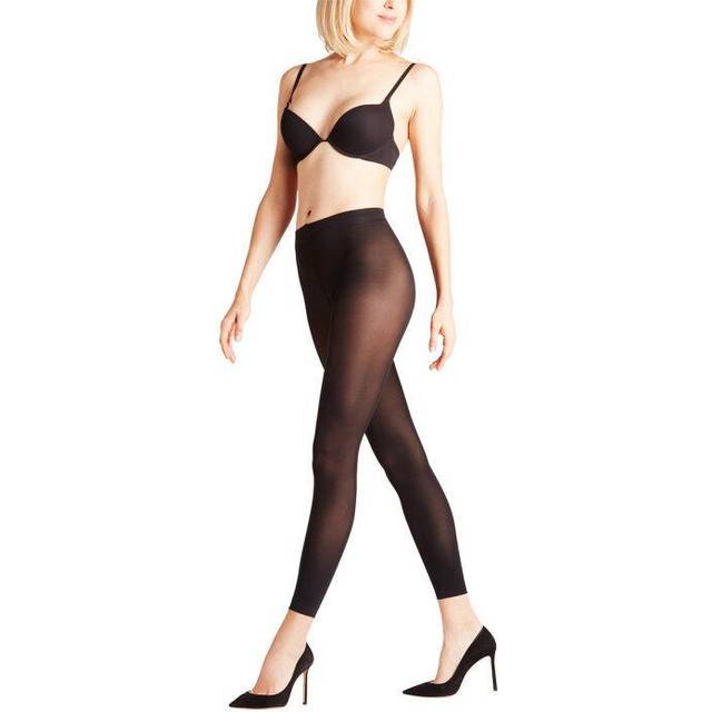 Falke Matt Deluxe 30 Den Women Leggings - Marine