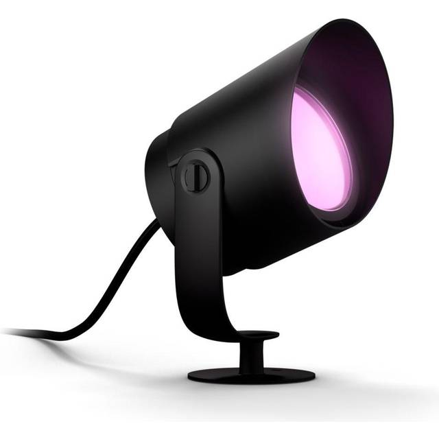 Philips Hue Lily XL White & Colour Ambiance LED Outdoor Spotlight Extension. Works with Alexa, Google Assistant and Apple HomeKit