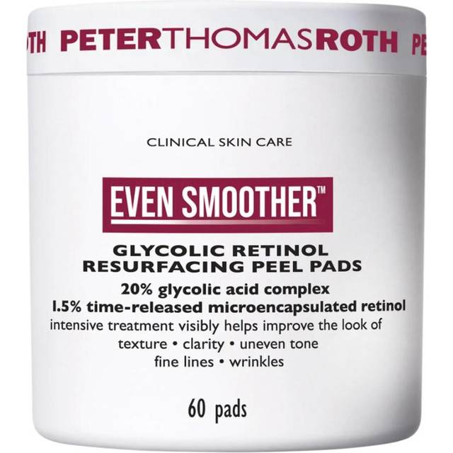 Peter Thomas Roth Even Smoother Glycolic Retinol Resurfacing Peel Pads
