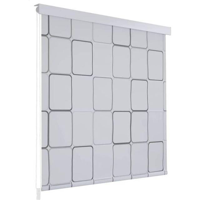 Rullgardin för dusch 80x240 cm fyrkant