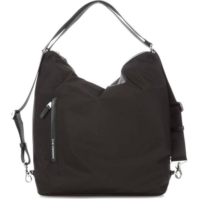 Mandarina Duck kvinnors jägare P10vct10 axelväskor för kvinnor, Black4, 33,5x36x15 (L x H x W)