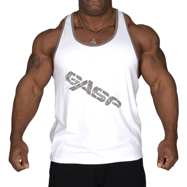 Gasp Vintage T-back, White White 3XL