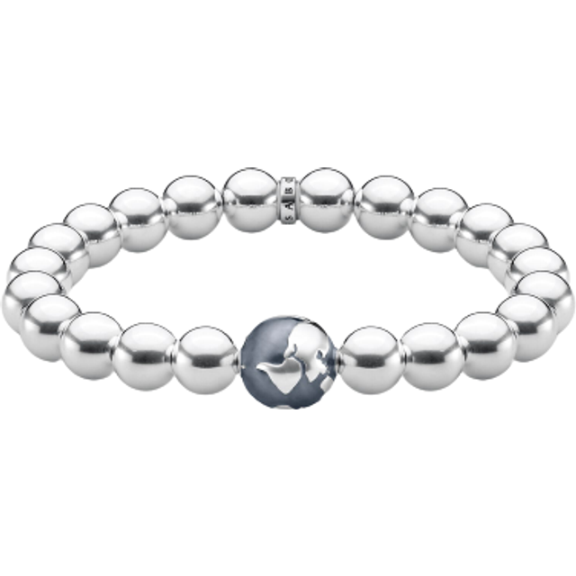 Thomas Sabo Bracelet globe silver-coloured A1870-637-21-L19,5 - 19 cm