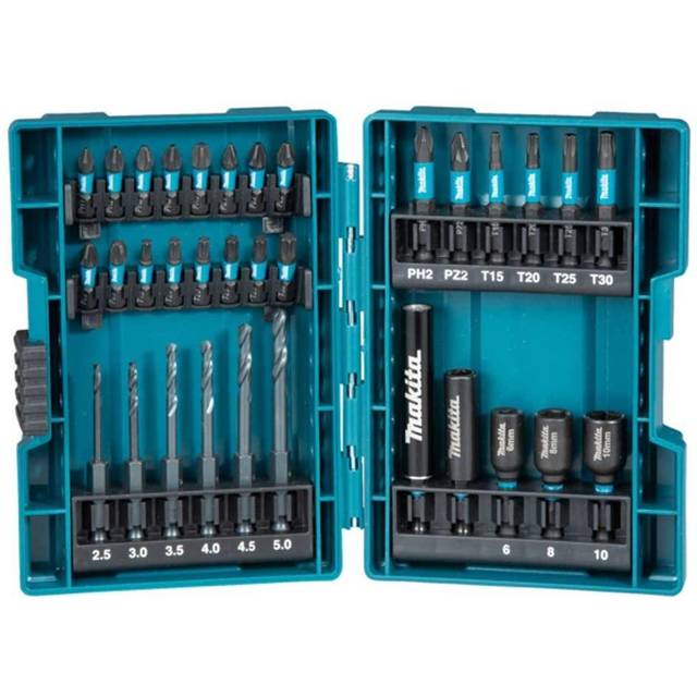 Makita B-66896 33 Piece Impact Black Set