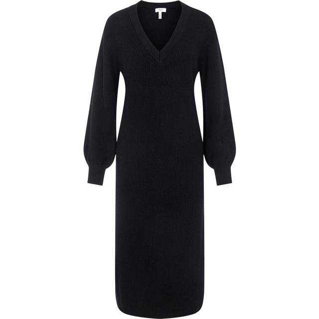 Object Collectors Item Malena L/S knit dress Black XS
