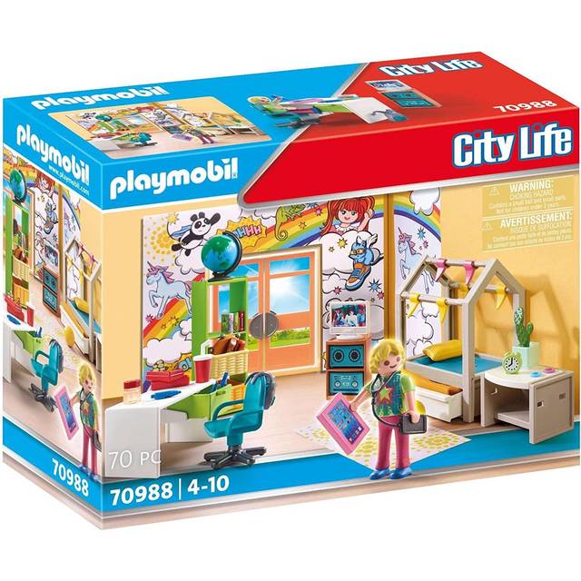 City Life 70988 Deluxe Teenager's Room, Toy for Children Ages 4+